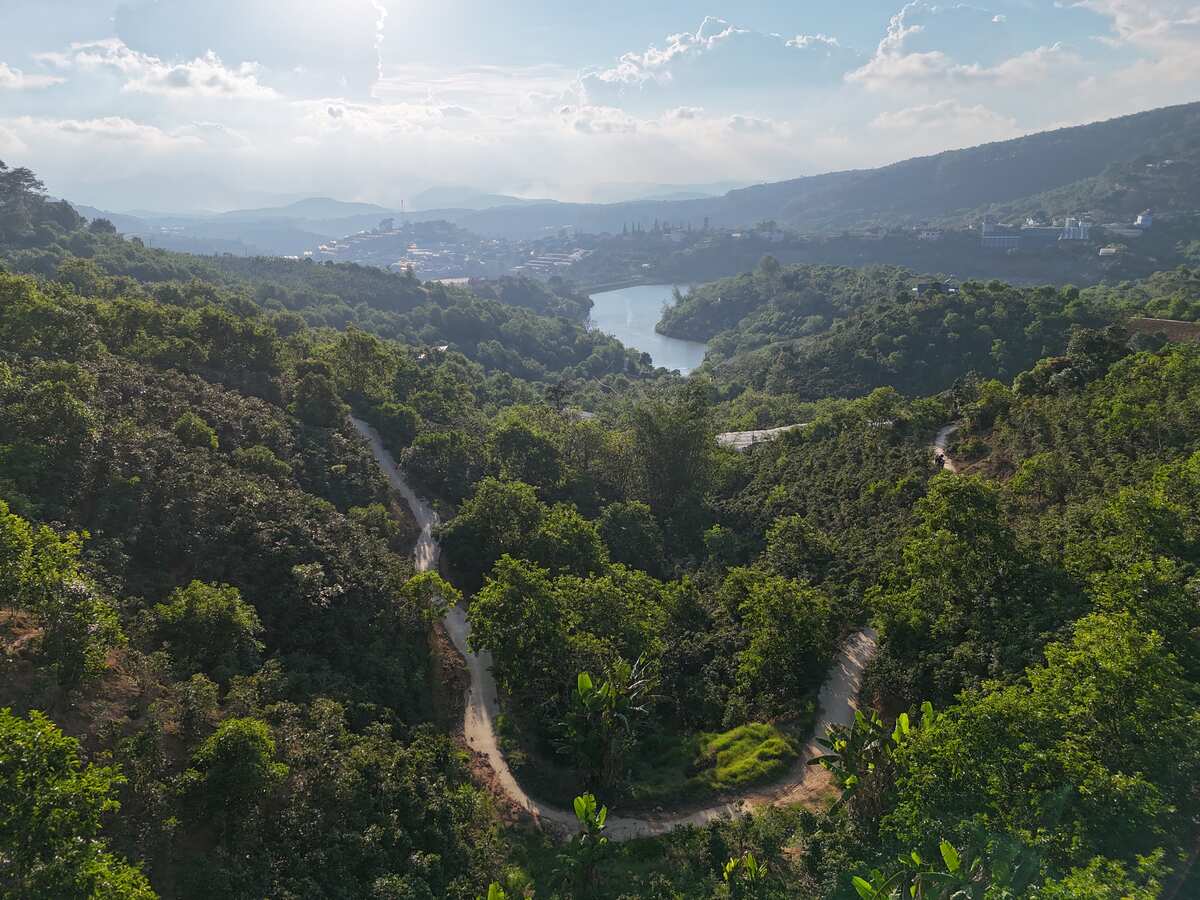 Đất vườn Cầu đất view hồ view thông với 12.000m2 view cao vĩnh viễn cực đẹp