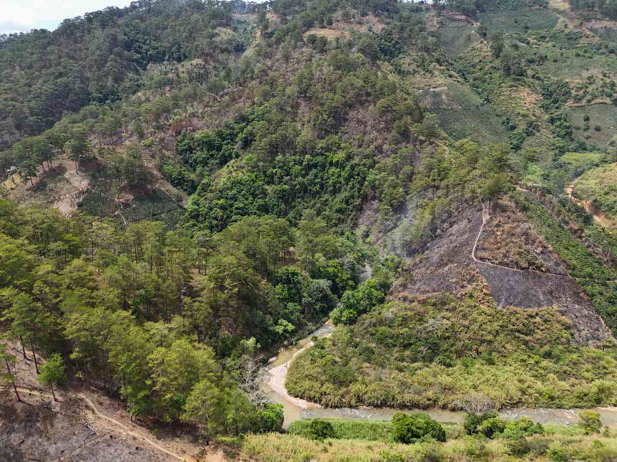 Slider Product Đất Rẫy thực tế hơn 10ha với 3 mặt giáp sông Con, cách trung tâm đà lạt 10km 3