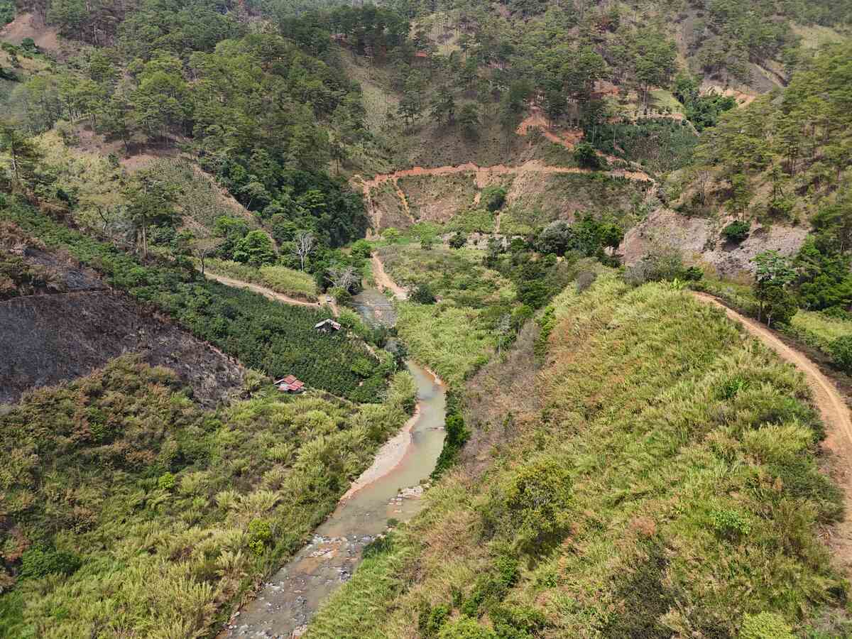 Slider Product Đất Rẫy thực tế hơn 10ha với 3 mặt giáp sông Con, cách trung tâm đà lạt 10km 4