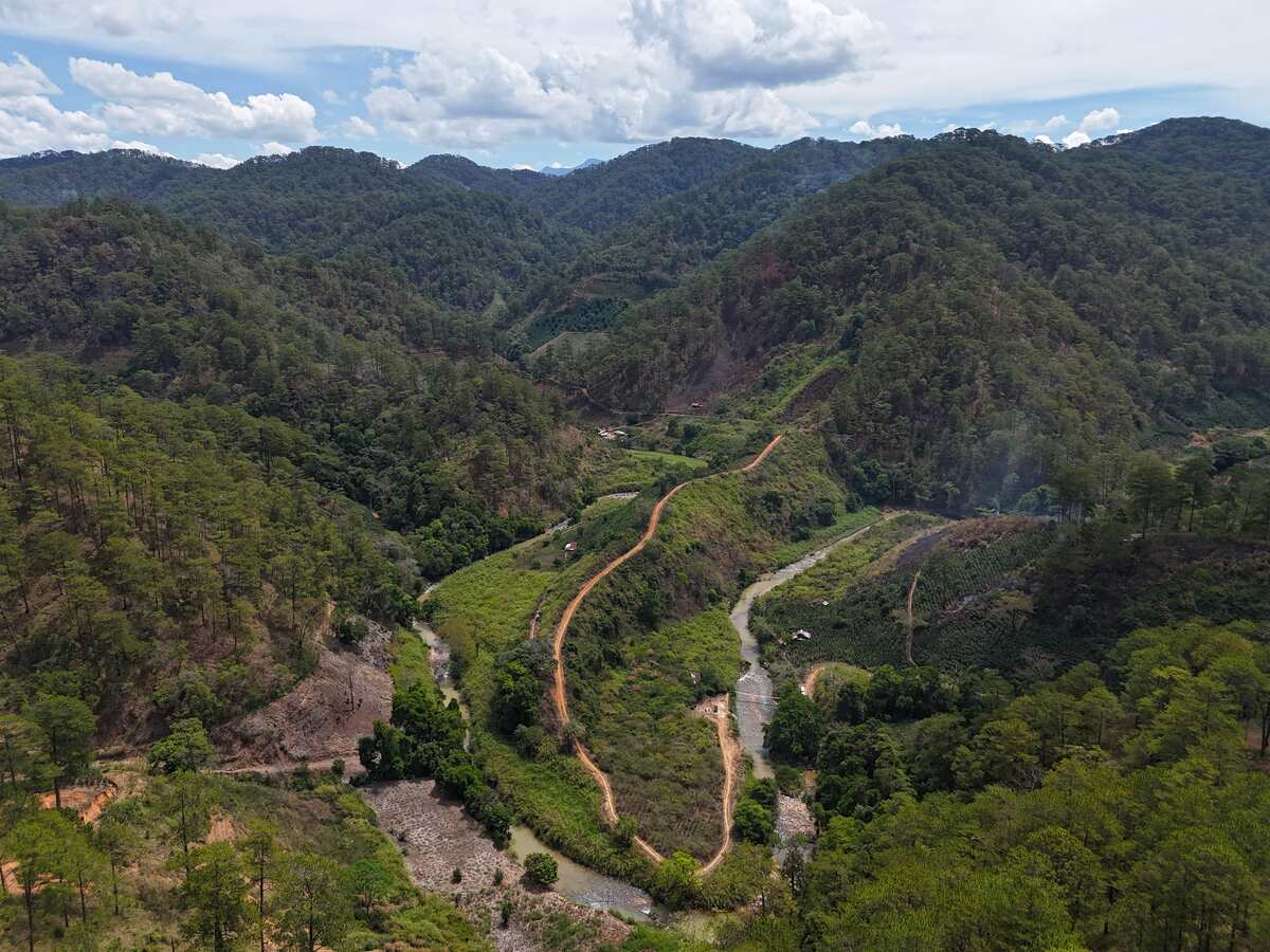 Slider Product Đất Rẫy thực tế hơn 10ha với 3 mặt giáp sông Con, cách trung tâm đà lạt 10km 6