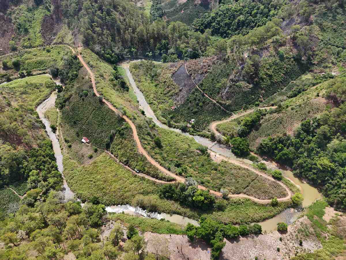 Slider Product Đất Rẫy thực tế hơn 10ha với 3 mặt giáp sông Con, cách trung tâm đà lạt 10km 8